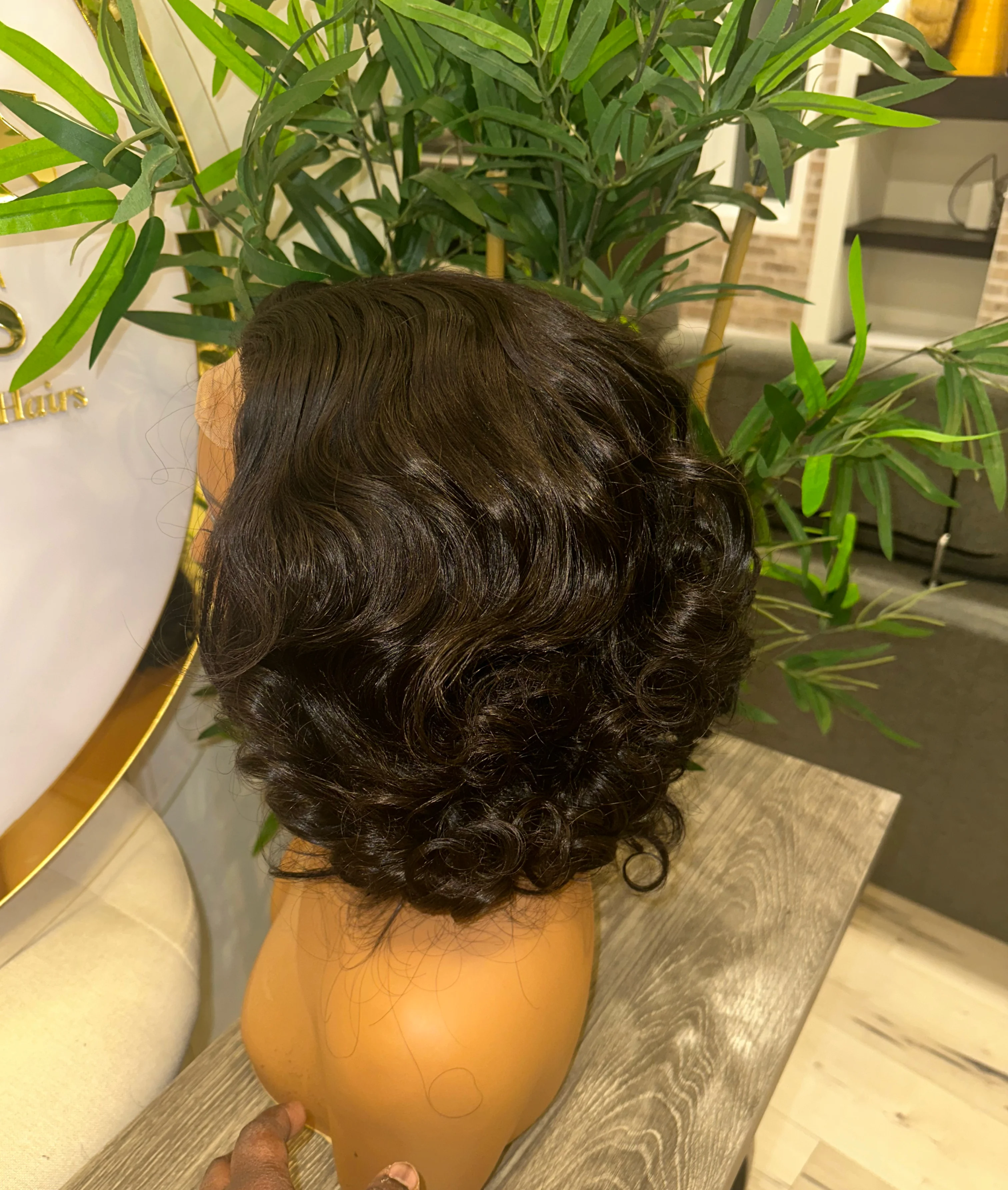 Raw Natural wavy bouncy