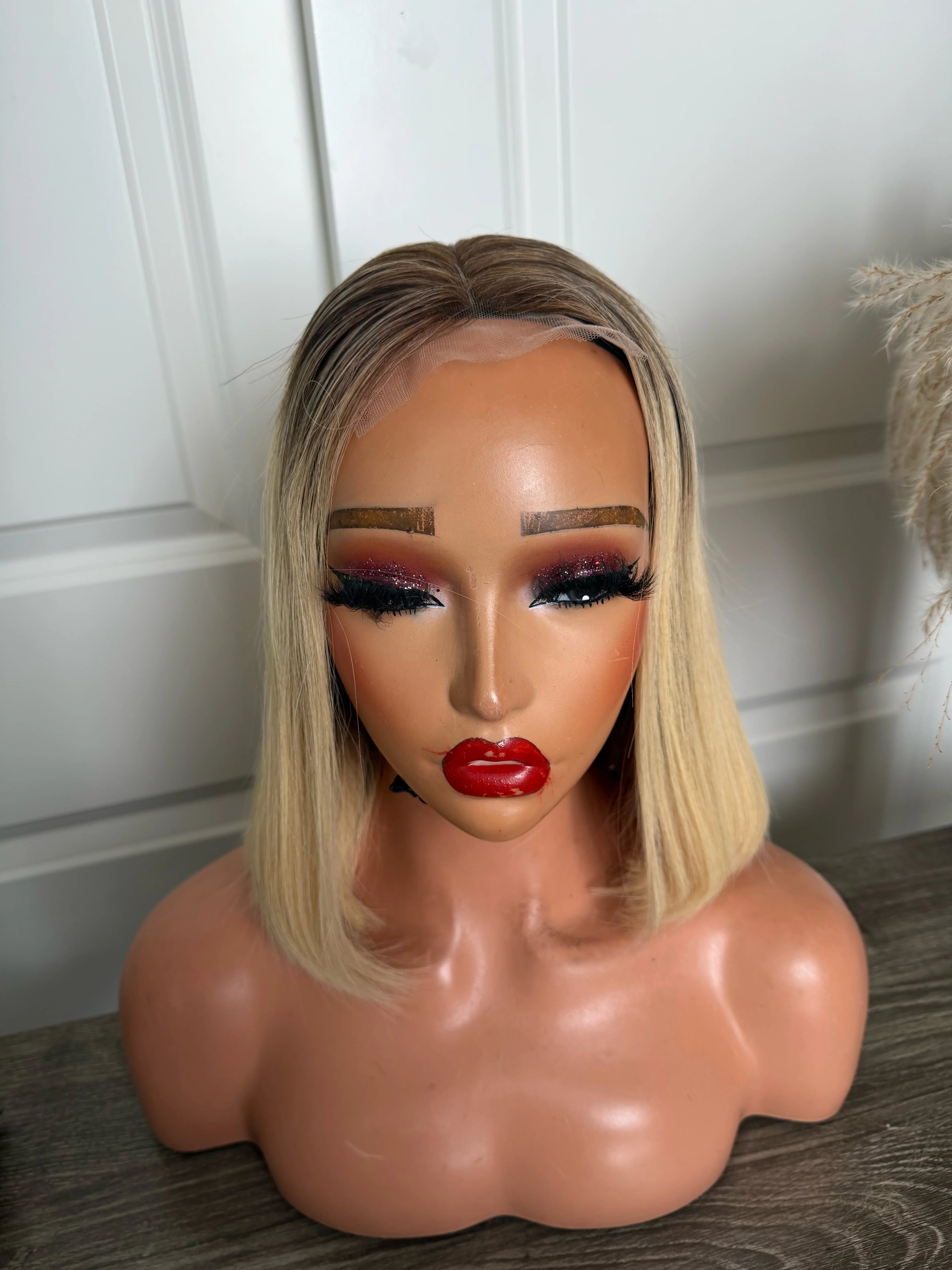 Donor quality ombré gold bone straight