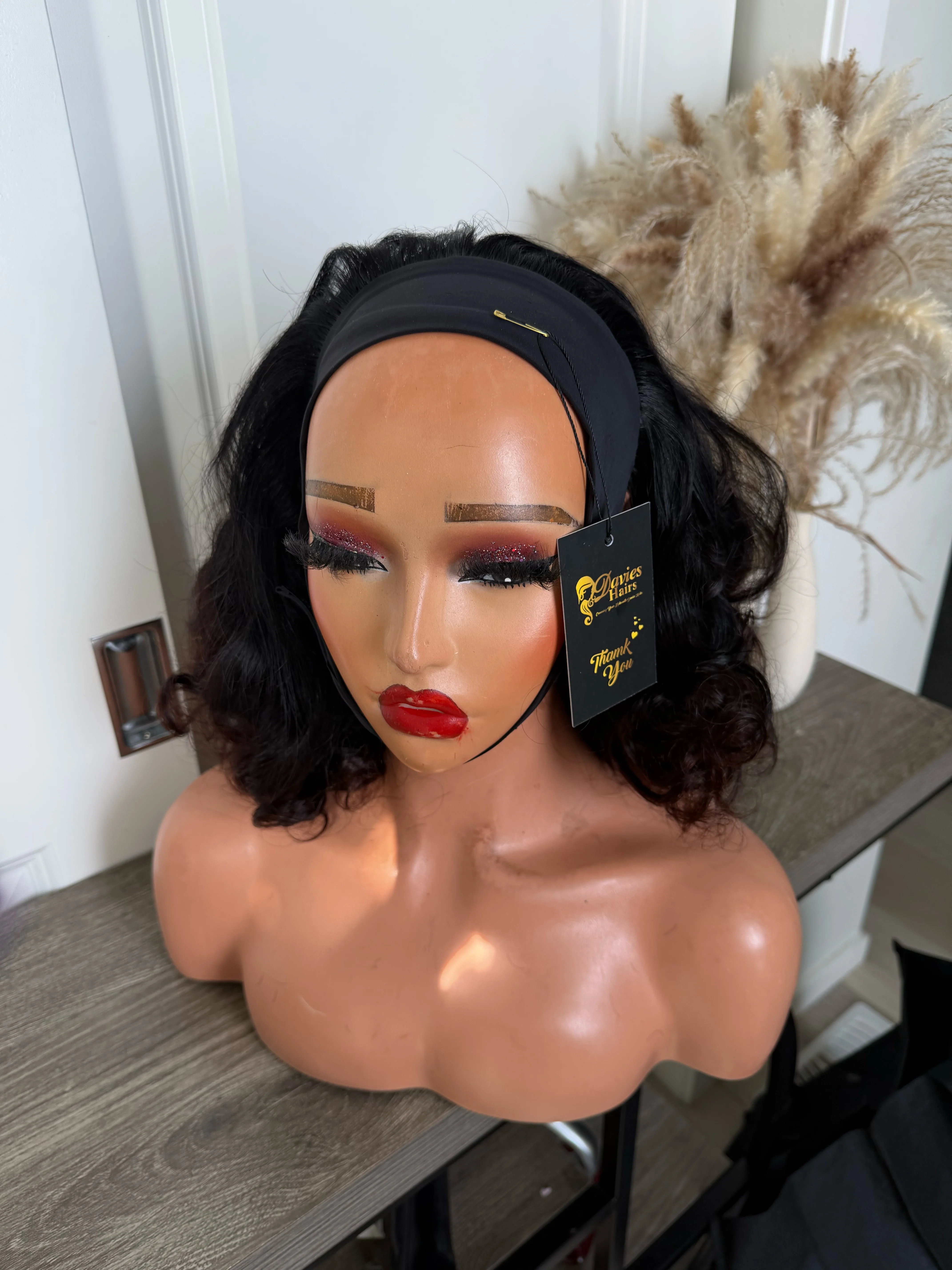 Raw  quality ombré brown two tone band