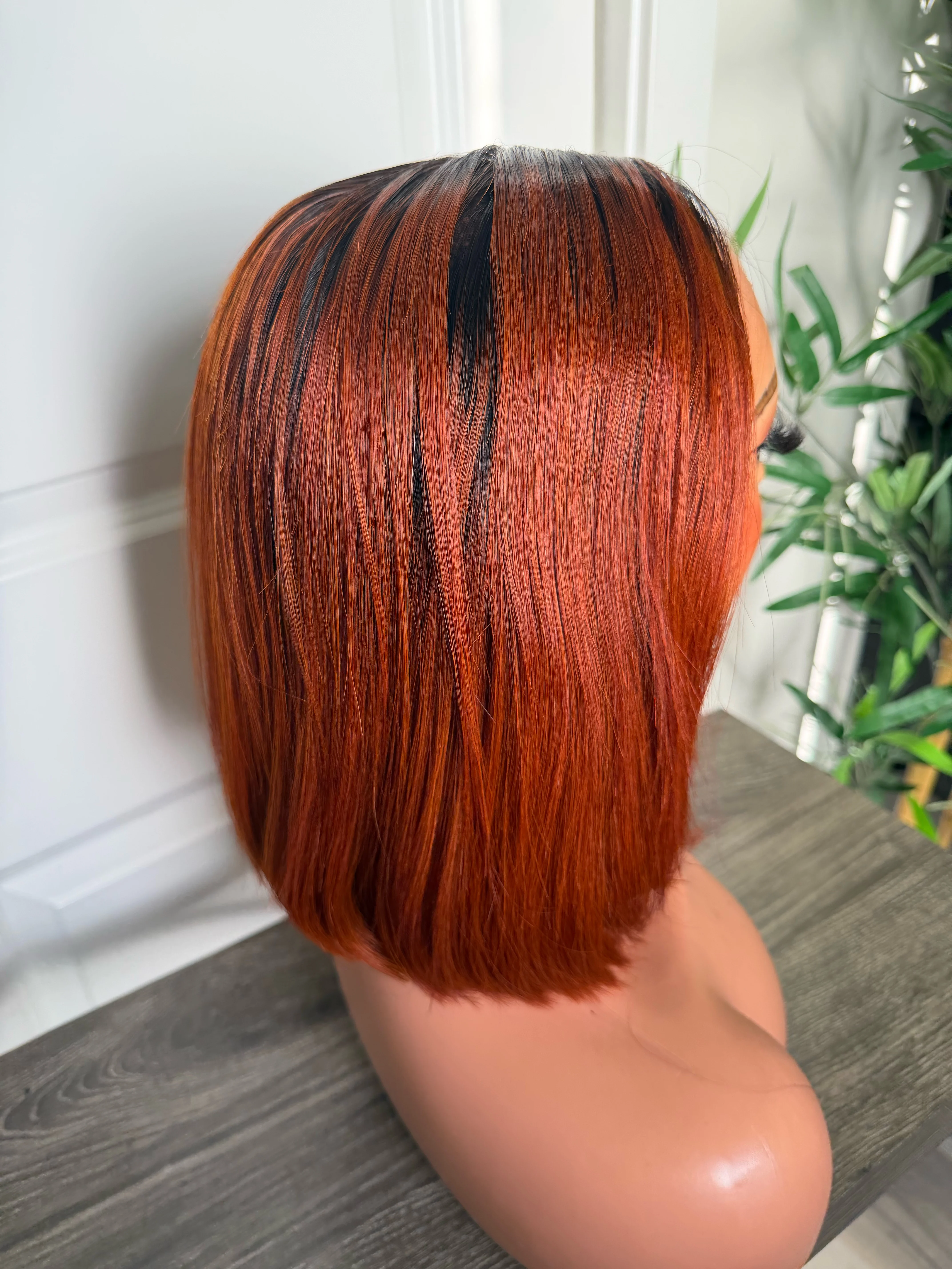 Raw quality ombré carjun bone straight wig