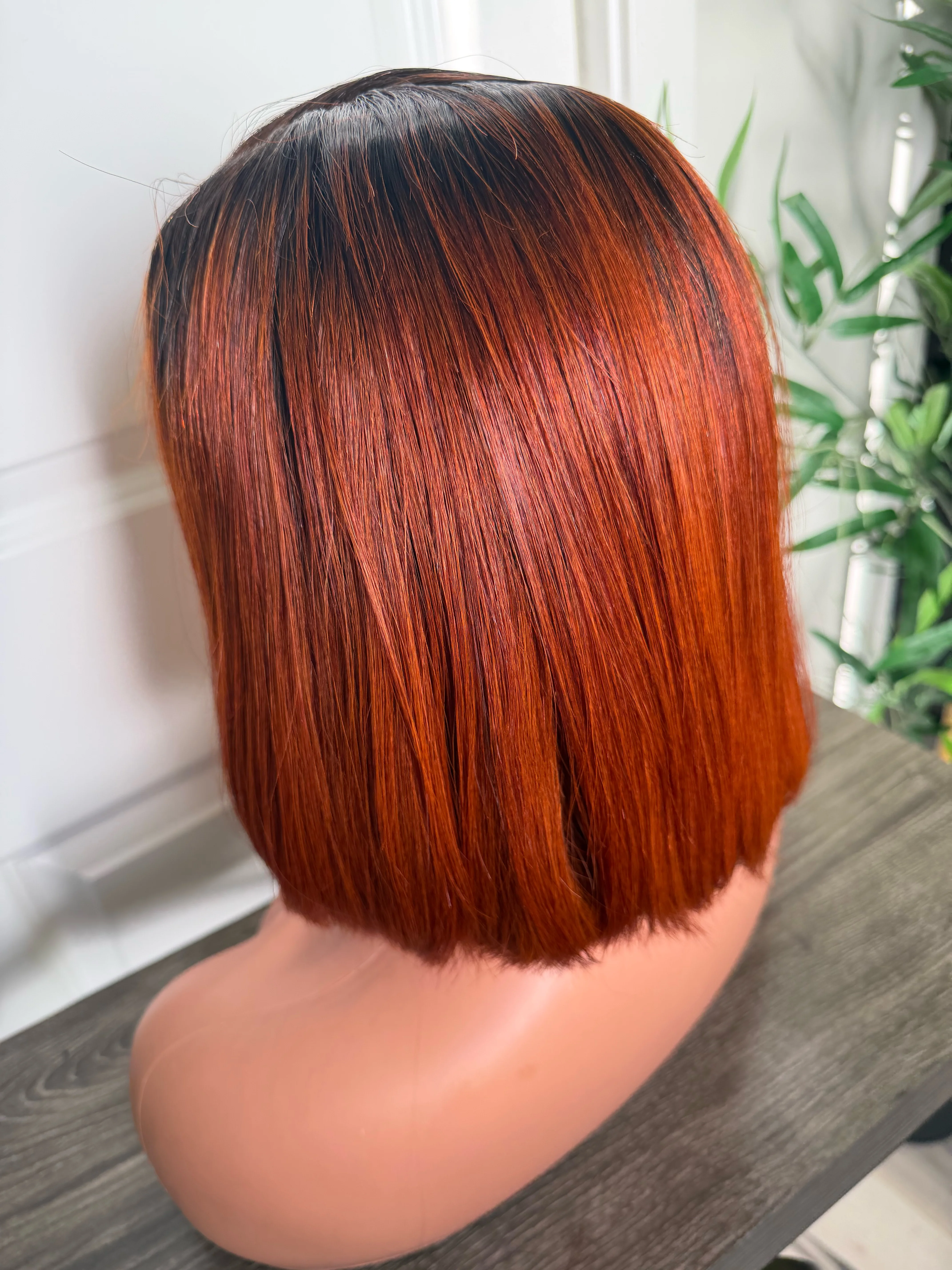 Raw quality ombré carjun bone straight wig