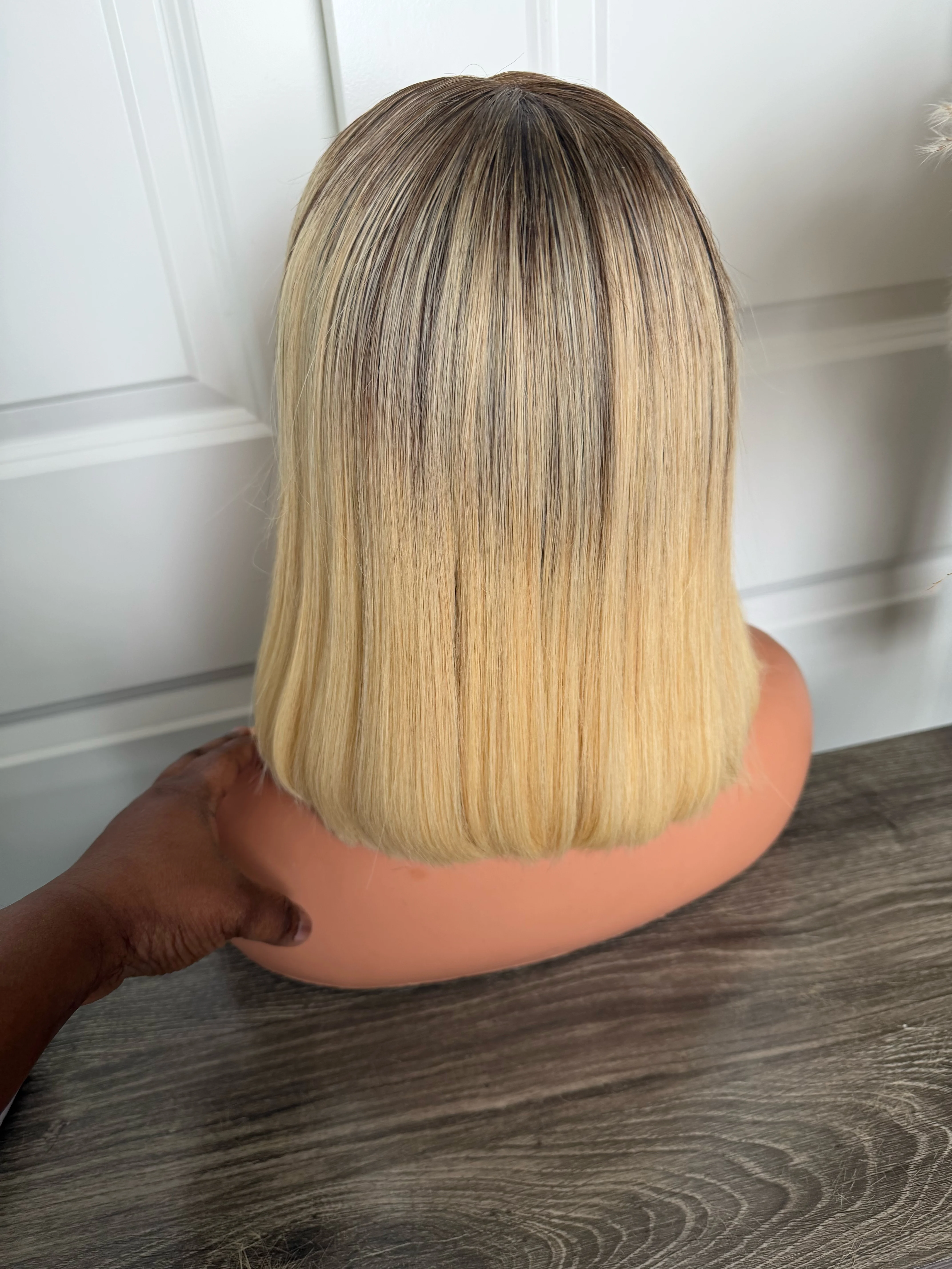 Donor quality ombré gold bone straight