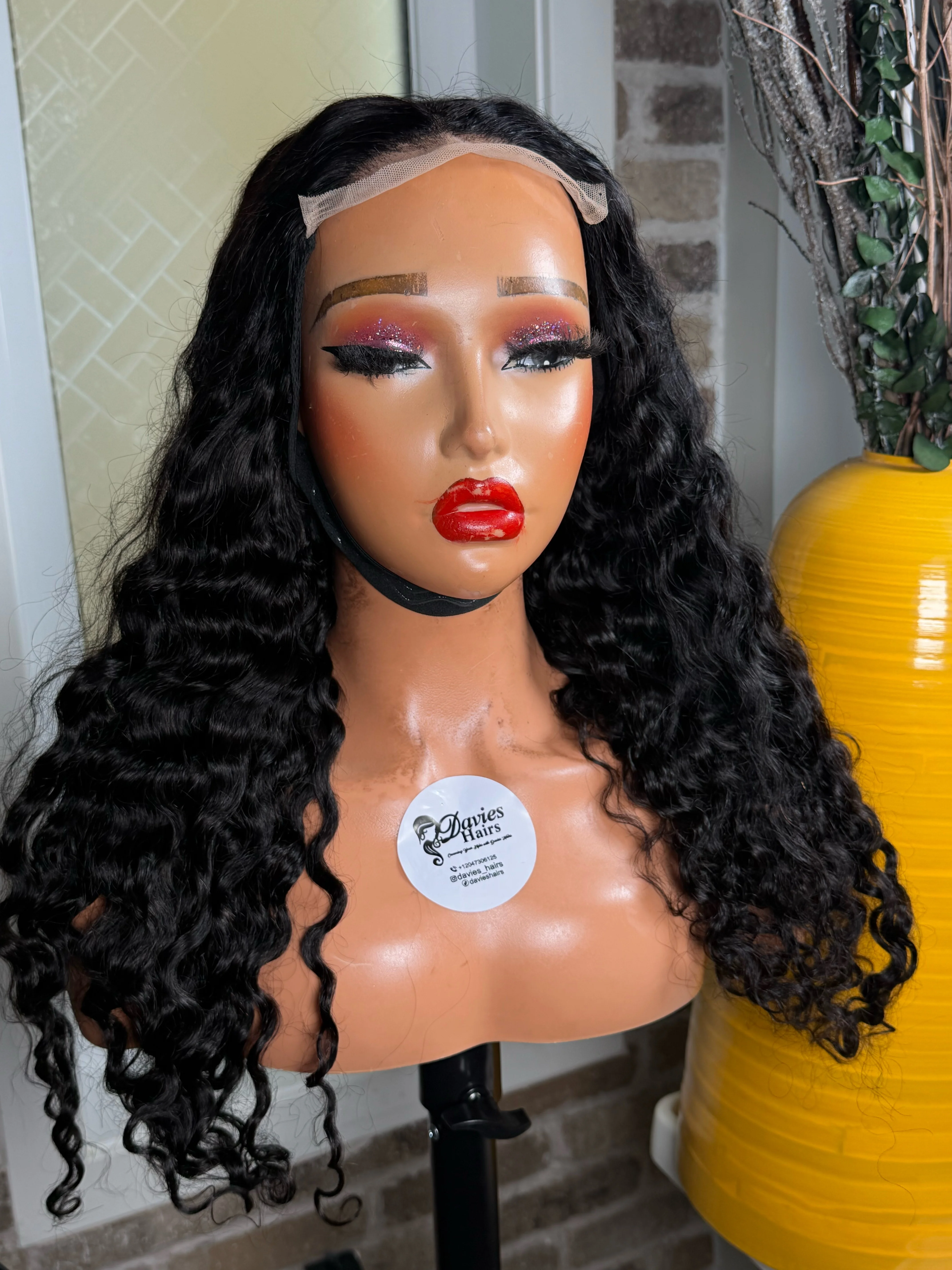 Raw Deep curl wig second