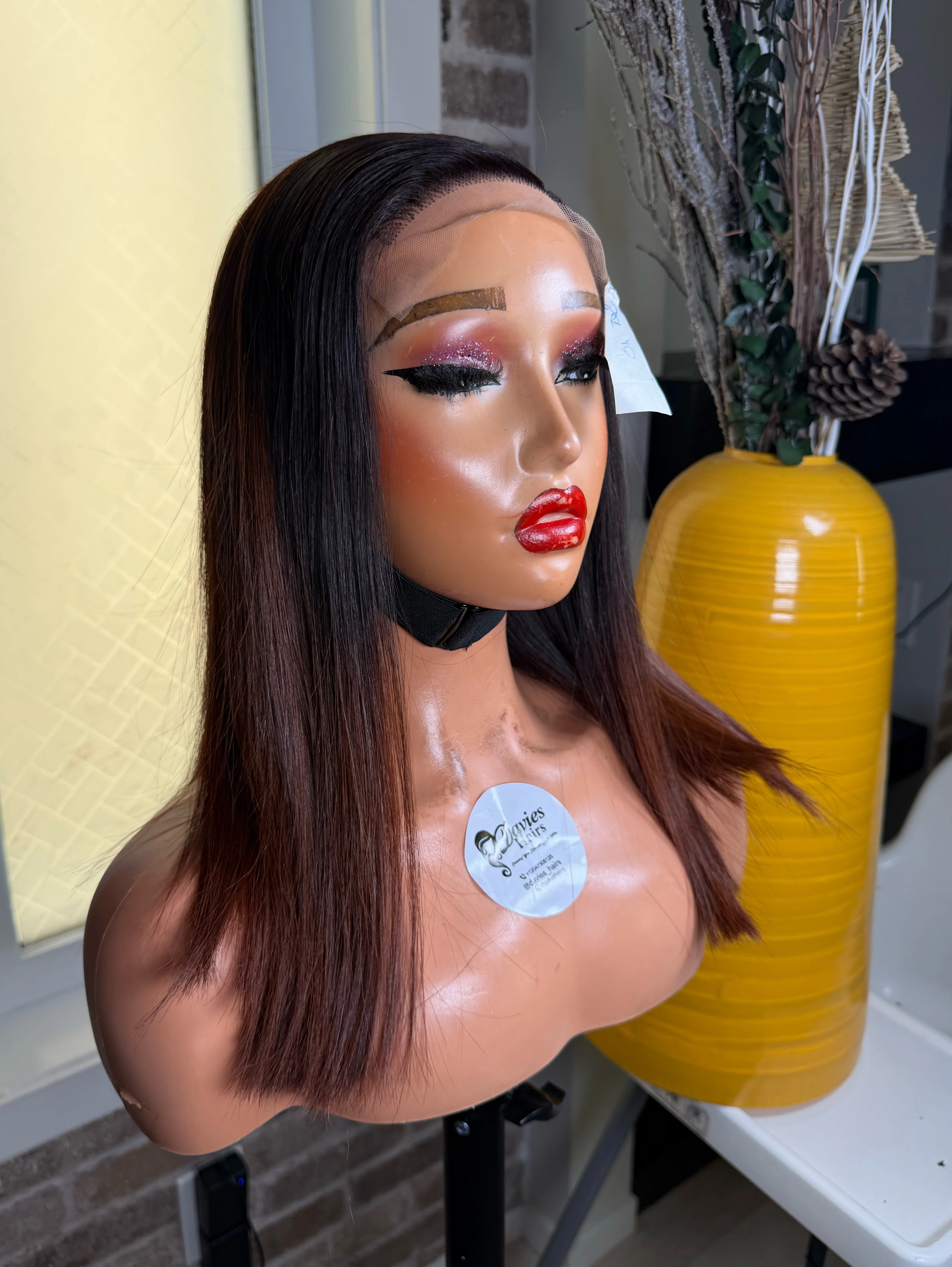 Two tone bone straight