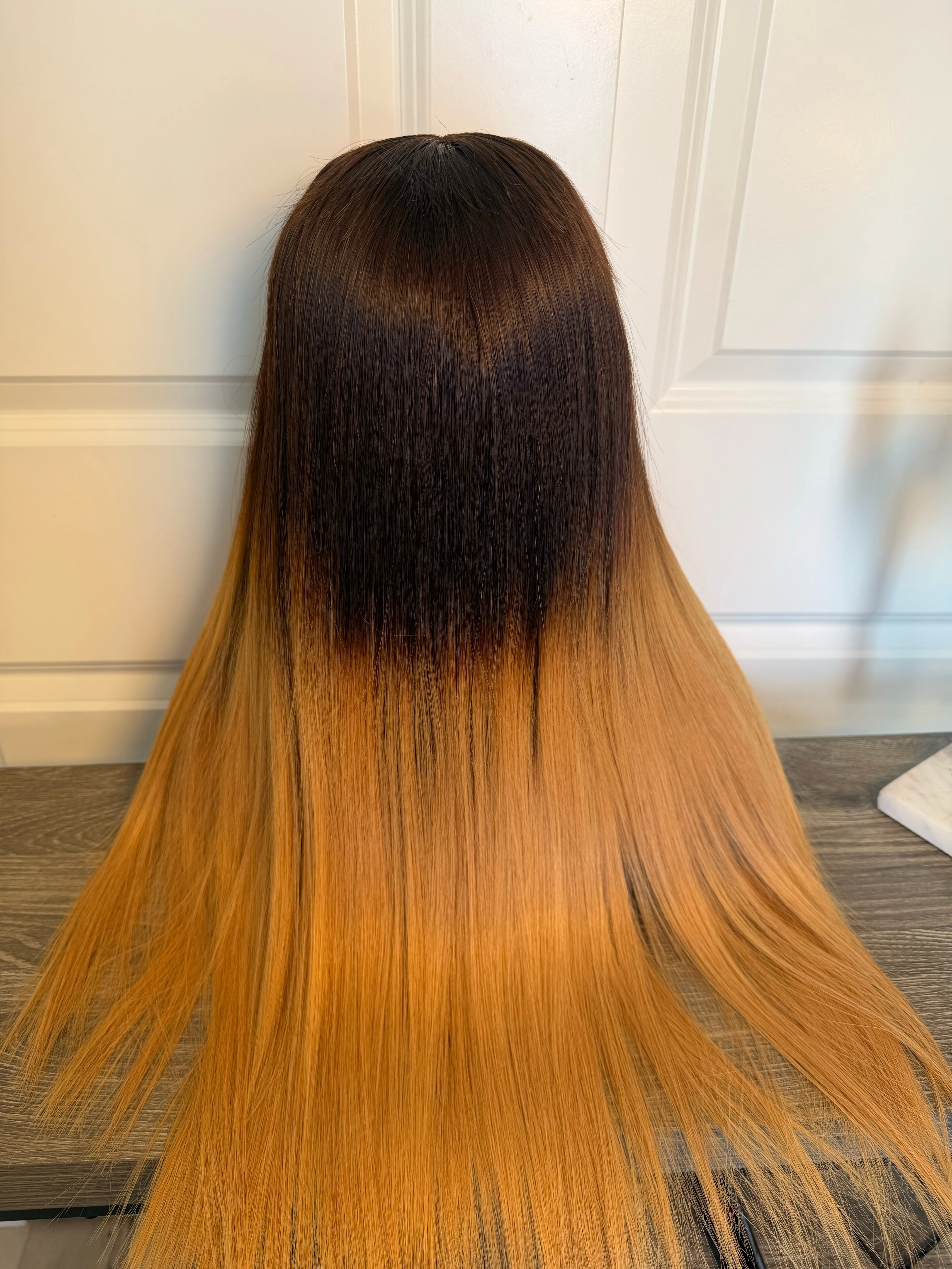 Single donor two tone blonde