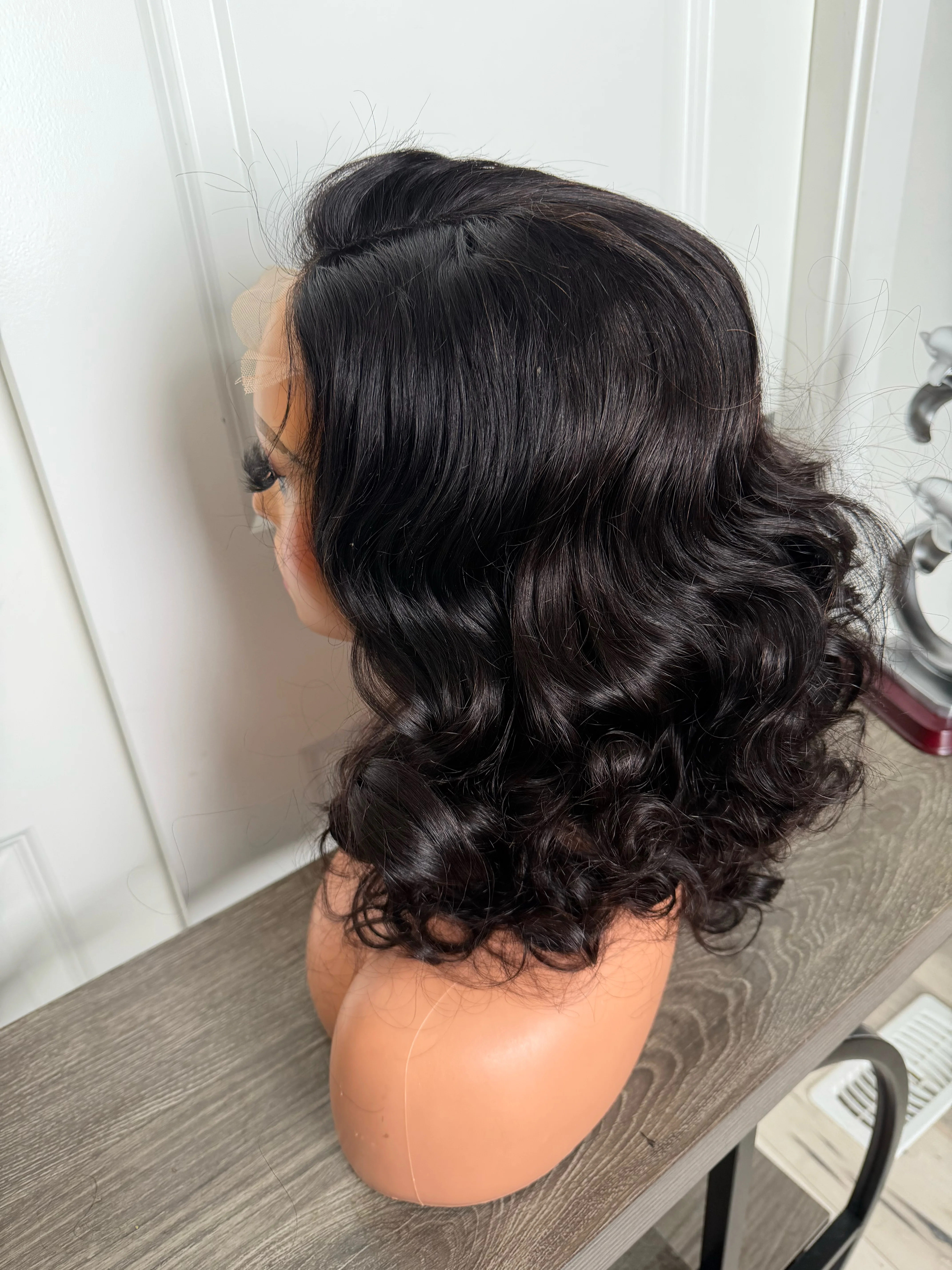 Raw  quality natural color wig