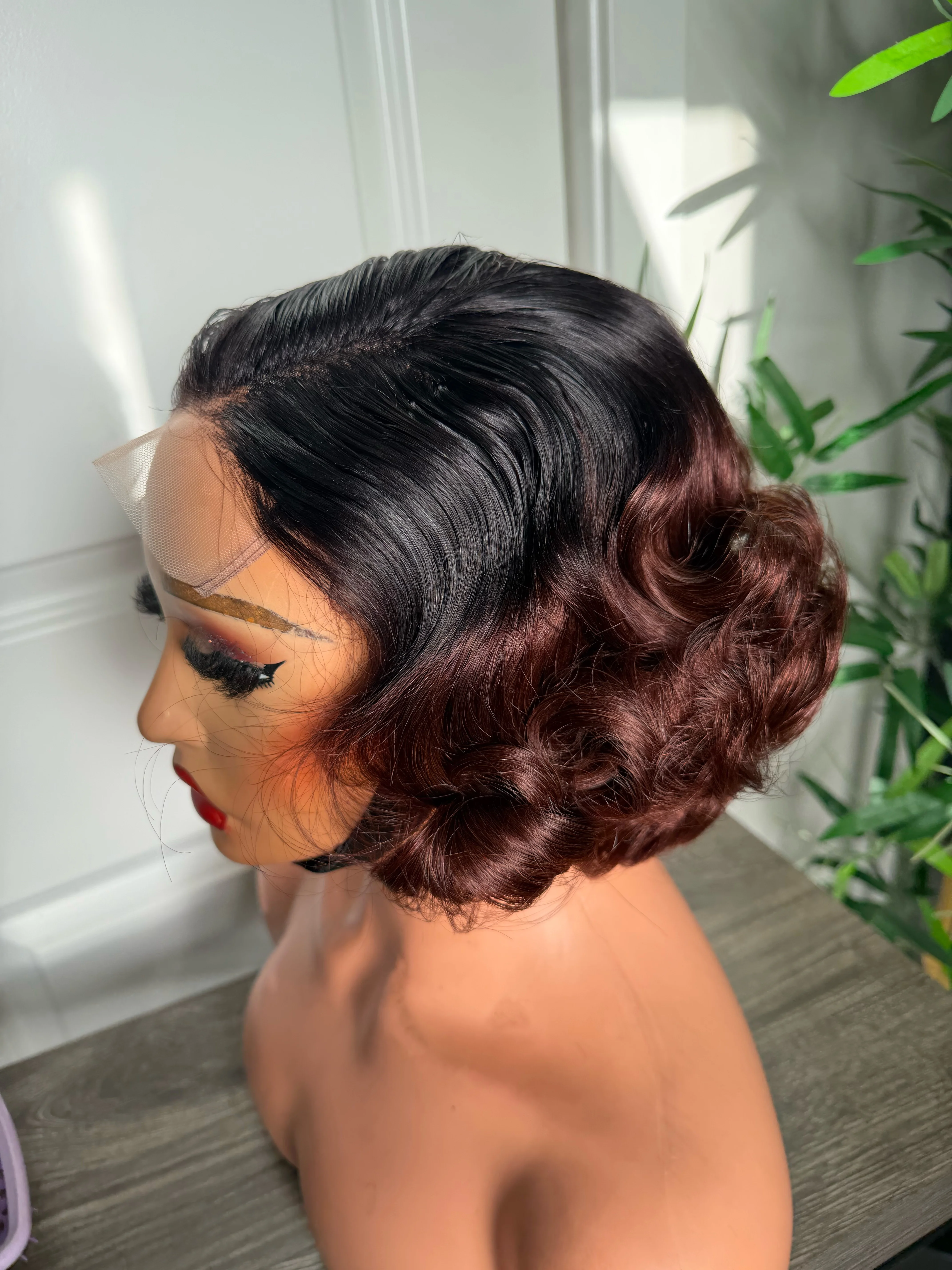 Quality ombré two tone wavy